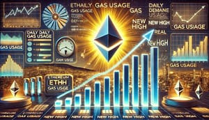 Ethereum Daily Gas Usage Hits New Highs – Real Demand Powers ETH Growth