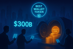 Fidelity Launches New Tokenized Fund as Market Nears $300B: Why Are Traders Joining Best Wallet Token?