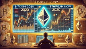 Ethereum Mirrors Bitcoin 2020 Breakout Setup – Historic Run Incoming?