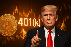 Crypto Set For $1.25 Trillion Tsunami As Trump Opens 401(k) Floodgates
