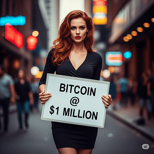 Bitcoin At $1 Million? CEO Says It’s The Price To Beat Gold