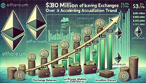 $380M In Ethereum Leaves Exchanges In 7 Days – Accumulation Trend Accelerates