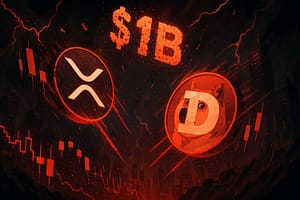 Crypto Liquidations Near $1 Billion As XRP, Dogecoin Crash 10%