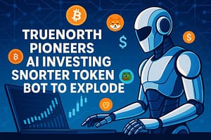 TrueNorth Pioneers AI Investing in Angel Round: Snorter Token Trading Bot to Explode?