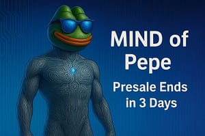 MIND of Pepe Presale 3 Days Away from Ending – Last Chance to Buy the Best AI Agent Coin